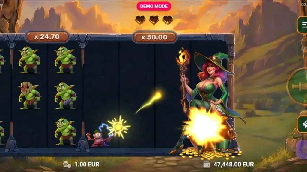 Tampilan visual dari permainan slot Monkey Money oleh TrueLab